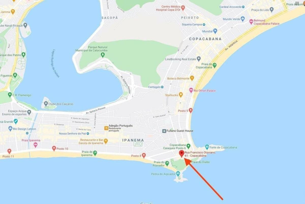 Flat Praia De Copacabana Ipanema - Pe Na Areia Rio de Janeiro Exterior photo